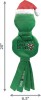 KONG Holiday Wubba Flatz Dog Toy - Large