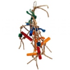 Verglas Wood & Rope Parrot Toy