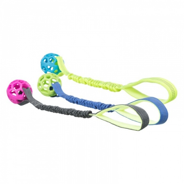 Trixie Dog Toy Bungee Tugger with Ball