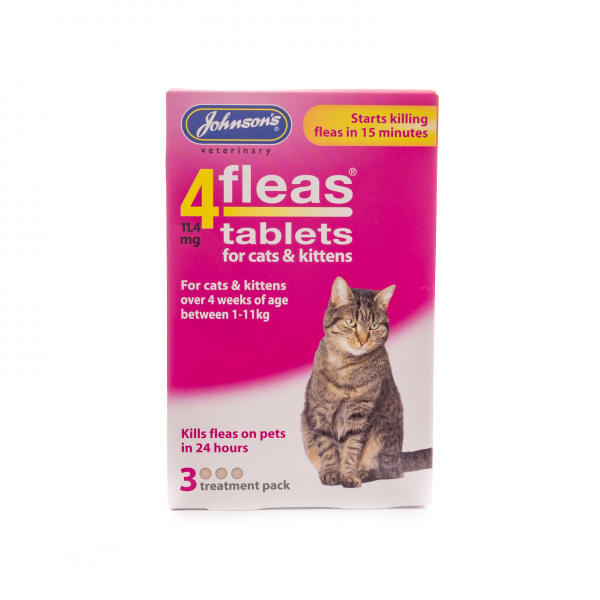 4fleas Tablets for Cats & Kittens