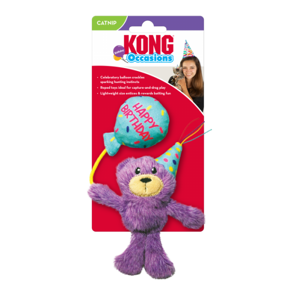 KONG CAT OCCASIONS BIRTHDAY TEDDY