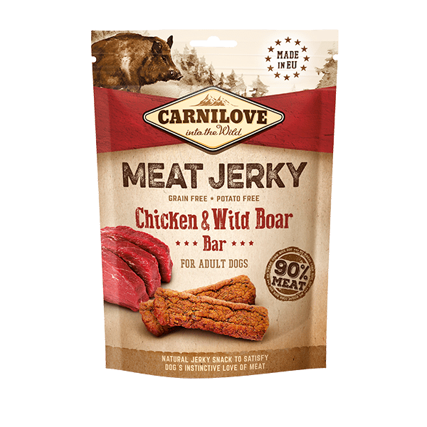 Carnilove Jerky Chicken & Wild Boar Bar