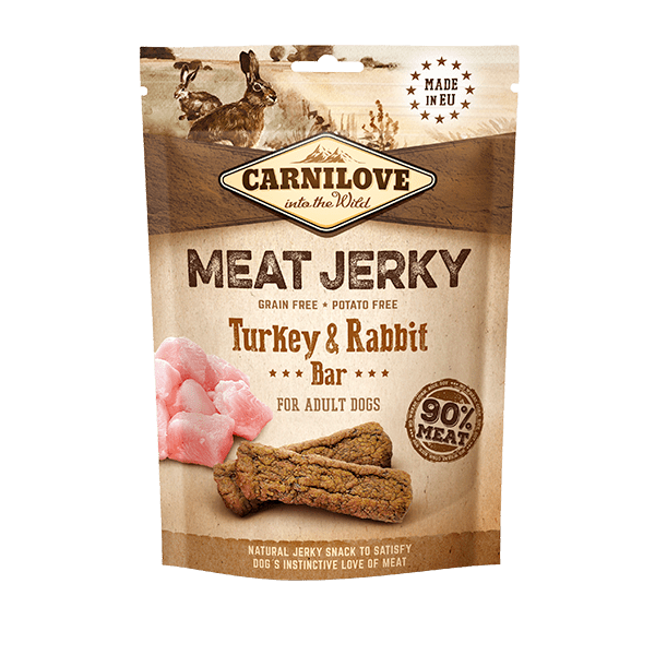 Carnilove Meat Jerky Turkey & Rabbit