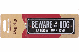 Beware of the Dog Sign
