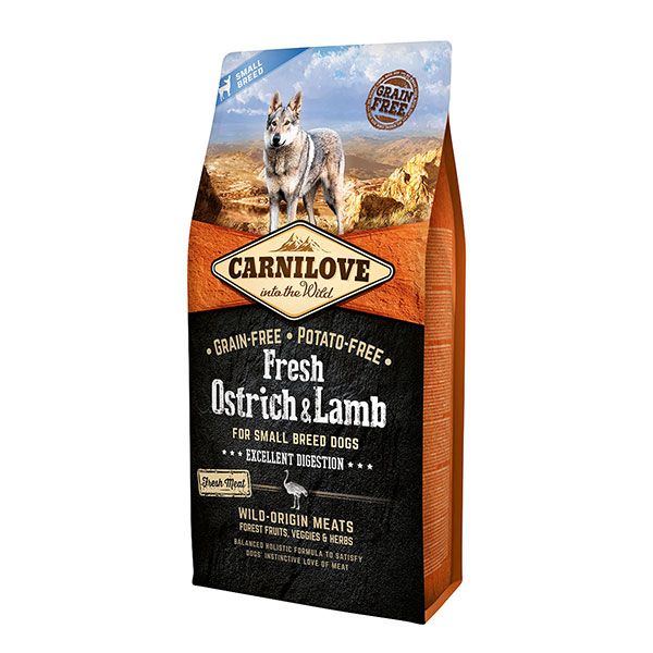 Carnilove Fresh Ostrich & Lamb Adult Small Breed