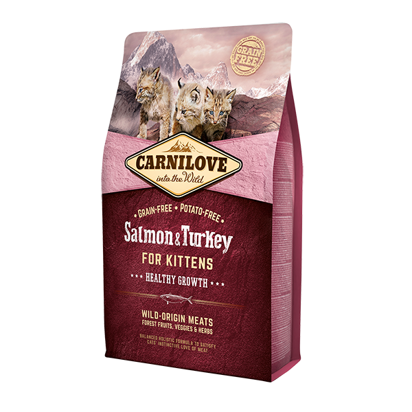 CARNILOVE Salmon & Turkey Kitten Food