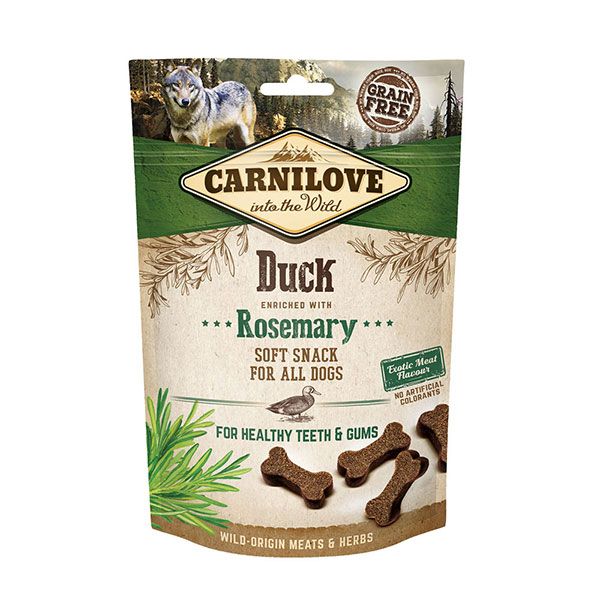 Carnilove Semi Moist Snack Duck enriched with Rosemary