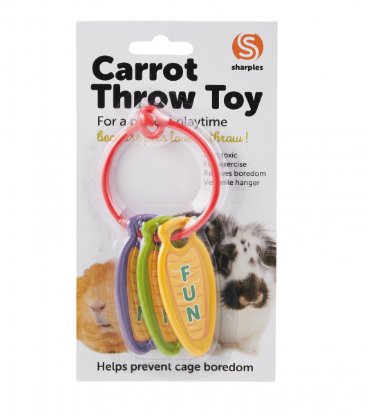 Carrot Throw Toy