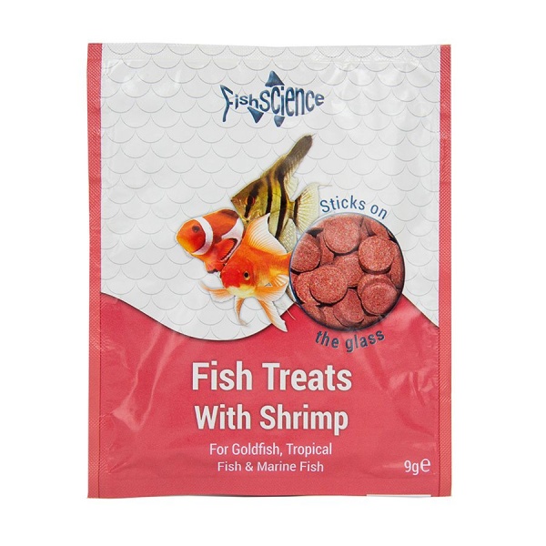 Fish Science Fish Treats with Shrimp 9g