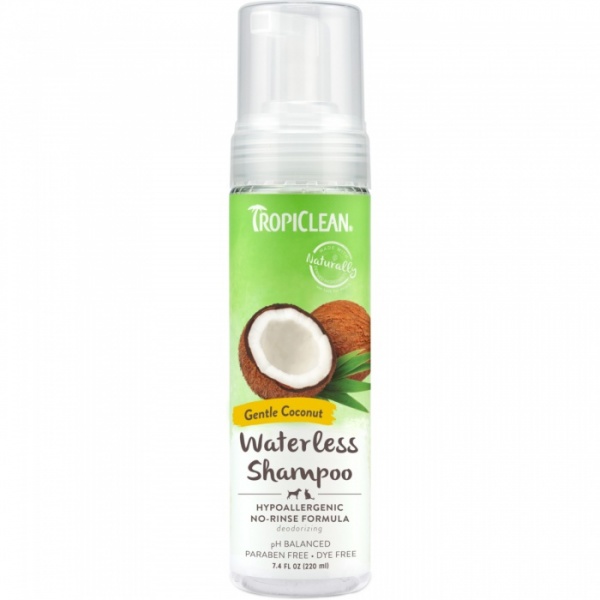 Tropiclean Waterless Shampoo Gentle Coconut