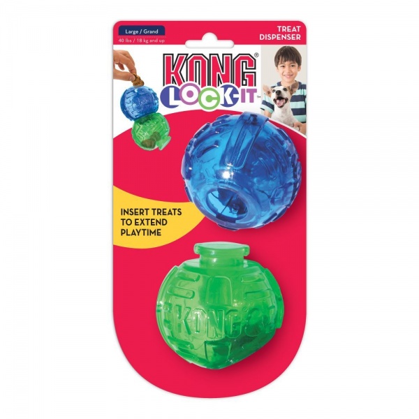 KONG LOCK IT 2 PACK