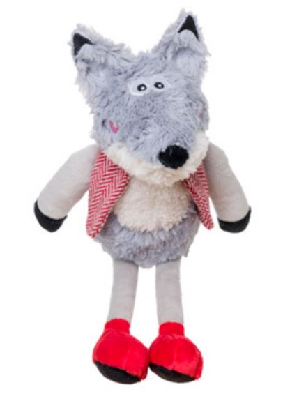 Winter Red Dog Toy Fox