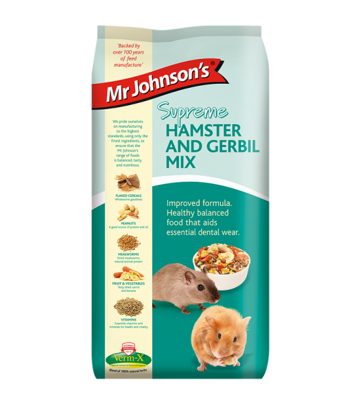 Mr Johnson's Supreme Hamster & Gerbil Mix