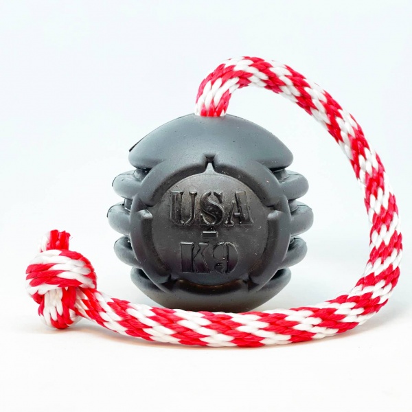 Sodapup USA-K9 Magnum Black Stars and Stripes Ultra-Durable Rubber