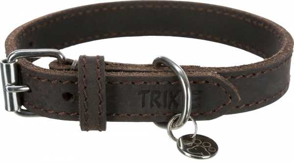 Trixie Rustic Greased Leather  Collar